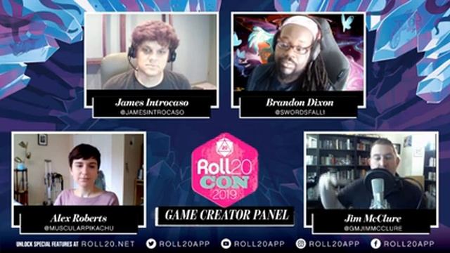 Roll20Con: Game Creator Panel hosted by James Introcaso смотреть онлайн