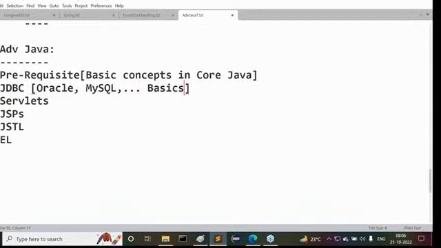 ADV. JAVA with JAVA Frameworks by Mr. Nagoor Babu Sir смотреть онлайн