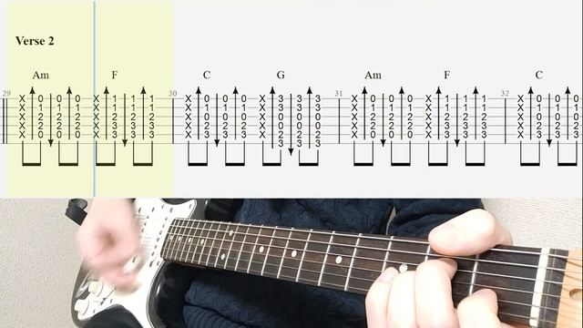 The Passenger - Iggy Pop | guitar tab for slow practice смотреть онлайн