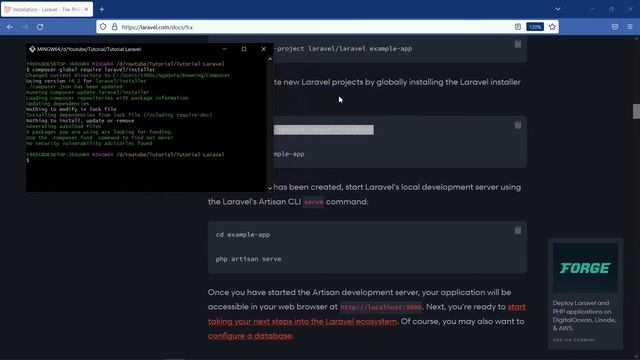 Tutorial Laravel 9 Indonesia #1. Install Laravel смотреть онлайн