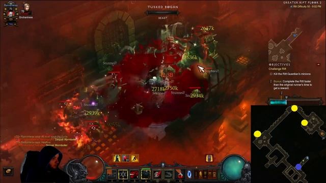 Diablo 3 Challenge Rift 282 EU Guide смотреть онлайн