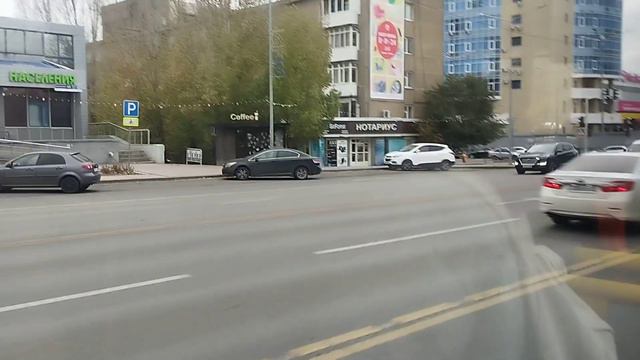 Астана. A907 Yutong ZK 6128 HG маршрут 45