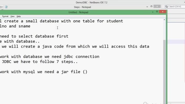 Java Database Connectivity (JDBC) Practical Tutorial (Lecture) on Netbeans смотреть онлайн
