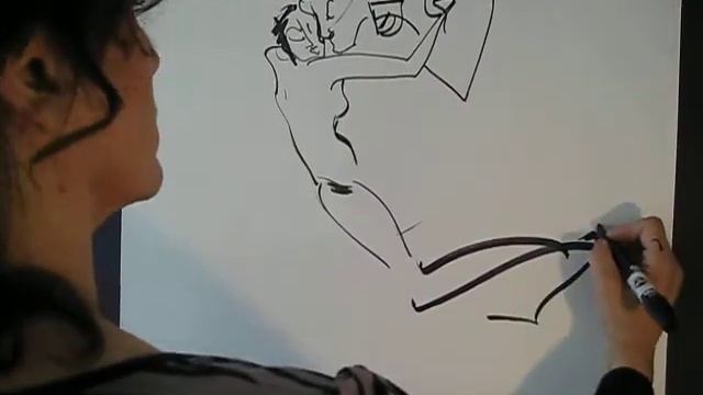 SAVIO tango drawing with Piazzola смотреть онлайн