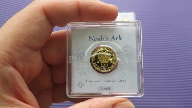 НОВИНКА ? 100 ДРАМ 2021 ГОД АРМЕНИЯ НОЕВ КОВЧЕГ ? ЗОЛОТО 1 ГРАММ 999 100 DRAM 2021 NOAH'S ARK ? смотреть онлайн