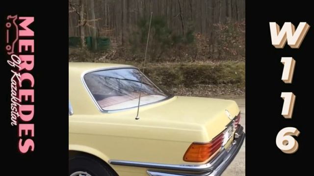 Mercedes-Benz W116. Автомобиль класса люкс. смотреть онлайн