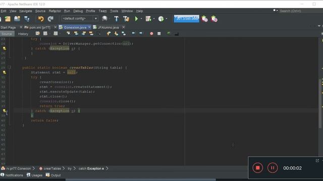Crear base de datos, tablas en java + netbeans con sqlite. Parte 1 смотреть онлайн