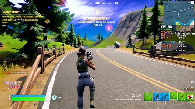 Fortnite Zero Build Mode | Nvidia GTX 1070 Ti | Ryzen 5 3600 | 1080p Gameplay Benchmarks смотреть онлайн