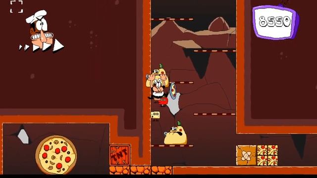 Pizza Tower: Western Build V1 - Playthrough (Peppino)