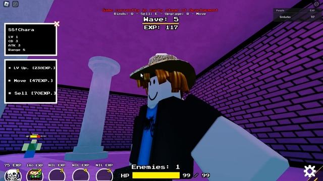 Roblox undertale aus tower defence смотреть онлайн