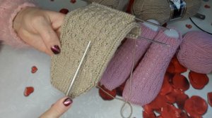 СЛЕДОЧКИ-НОСОЧКИ СПИЦАМИ МК.ВЯЗАНИЕ ИЗДЕЛИЯ ОТ МЫСКА.