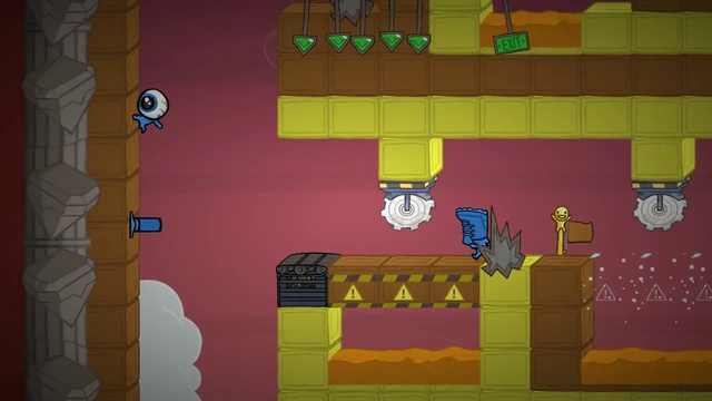 BattleBlock Theater - улётный платформер #22 смотреть онлайн