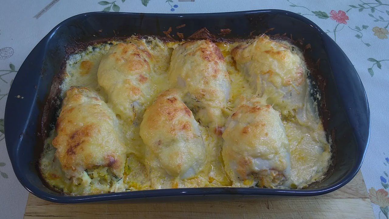 Кальмары фаршированные. смотреть онлайн