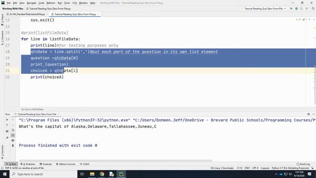 One Way to read a csv file using python смотреть онлайн