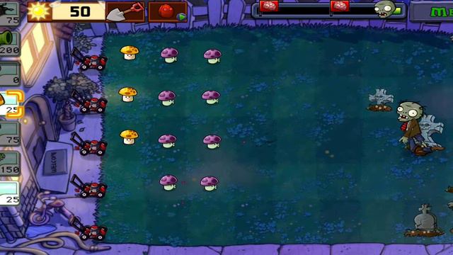 " Море Зомби" прохождение игры Plants Vs Zombies #5 смотреть онлайн