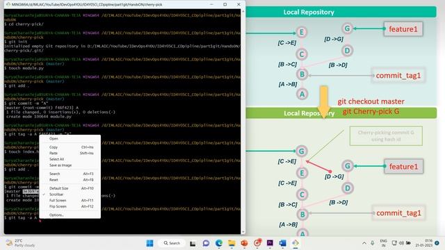 10 Git Cherrypick смотреть онлайн