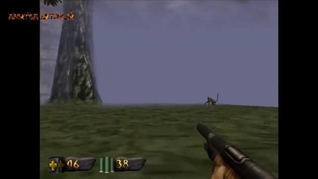 Прохождение Turok: Dinosaur Hunter (1997). Часть 2. Второй уровень. смотреть онлайн