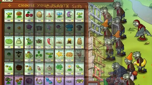 Survival Pool Hard With Only 2 Seed Slots! (Plants Vs. Zombies)