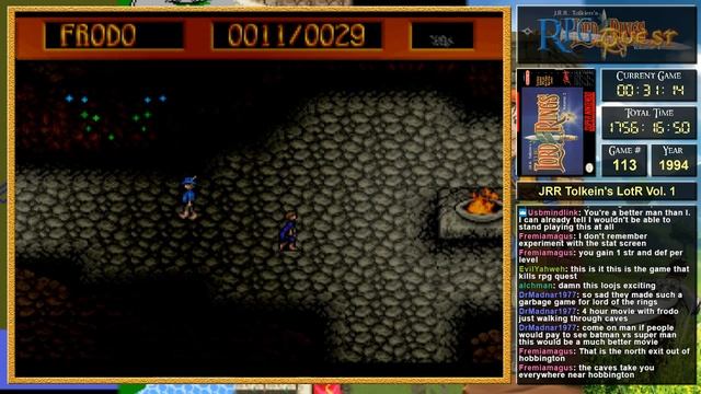 RPG Quest #113: J.R.R. Tolkien's The Lord of the Rings, Vol. I (SNES) Part 1 смотреть онлайн