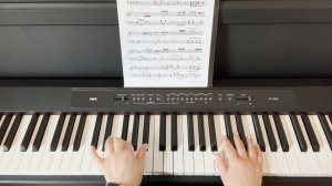 Танго из фильма «Запах женщины». Фортепиано урок.