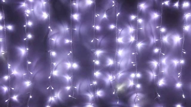Гирлянда для улицы ЗАНАВЕС "Мерцание" LED, прозрач.пров, Белый (возможность соединения).РЦ "Восток смотреть онлайн