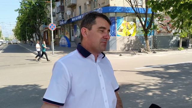 Пешеходная зона в Славянске 17 мая 2019 Деловой Славянск смотреть онлайн
