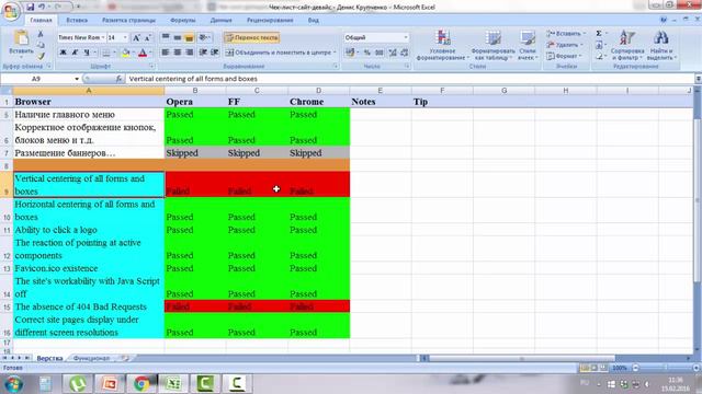 Тестирование ПО