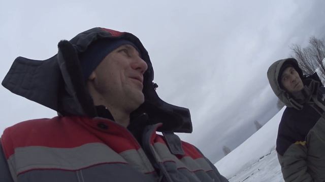 Начало весны на Курье.Рыбалка по твердой воде. смотреть онлайн