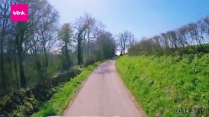 30минутная тренировка на беговой дорожке.  Виртуальный пейзаж для тренажера Котсуолдс Великобритани