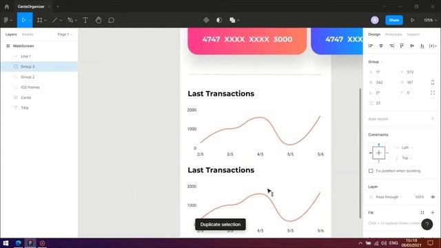 FIGMA | UI | Financial Organizer | Timelapse смотреть онлайн