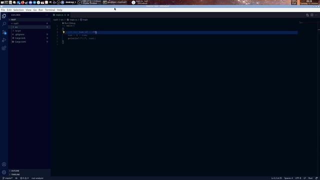 Урок_1 RUST: Введение в синтаксис и переменные смотреть онлайн