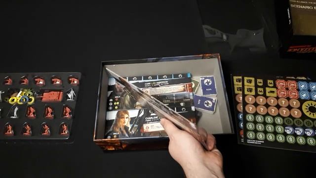 Распаковка. Jagged Alliance: The Boardgame