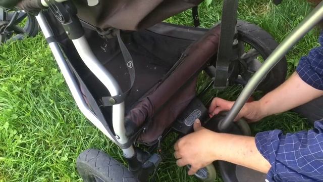 How To Attach The Mountain Buggy Easy Rider And First Impressions