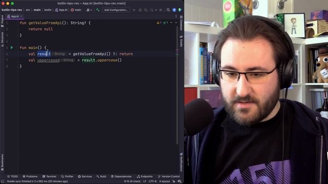 Return and Throw with the Elvis Operator | Kotlin Tips смотреть онлайн