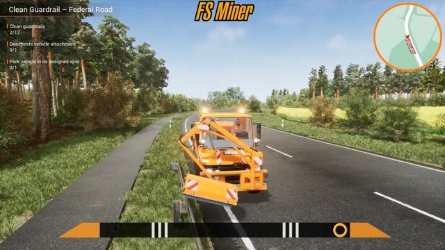 New Construction Game - Road Maintenance Simulator - Wash The Guardrails At Federal Road PS5 PS4 PC смотреть онлайн