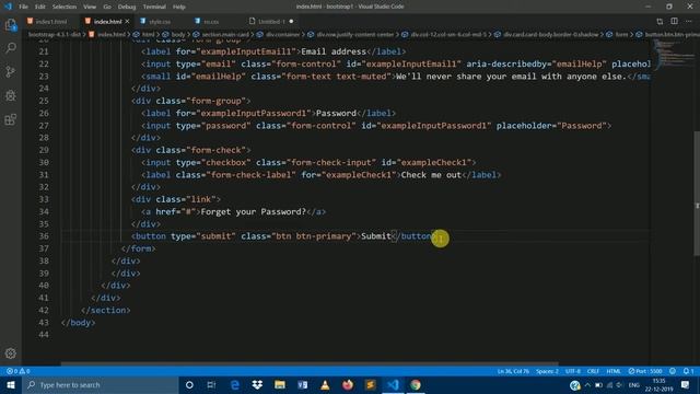 Create Awesome Login Form Using Bootstrap! || By Ritesh Rohit смотреть онлайн