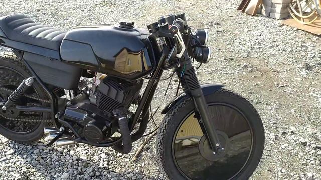 jawa cafe racer дерзкий выхлоп!!!!! смотреть онлайн