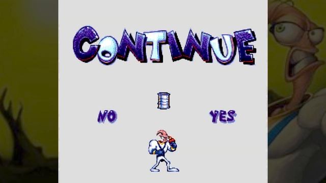 Earthworm Jim - Game Over [Continue Variant] (SNES) смотреть онлайн