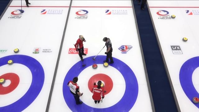 Чемпионат мира по кёрлингу среди смешанных команд 2016 - 1/4 Финала. RUS vs SUI смотреть онлайн