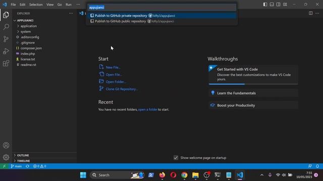 Cara Membuat Clone dan Fork Repositori pada IDE Visual Studio Code смотреть онлайн