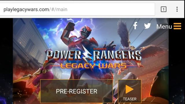 UÊ! NOVO JOGO POWER RANGERS GANHA SEU PRÉ REGISTRO - POWER RANGERS LEGACY WARS смотреть онлайн