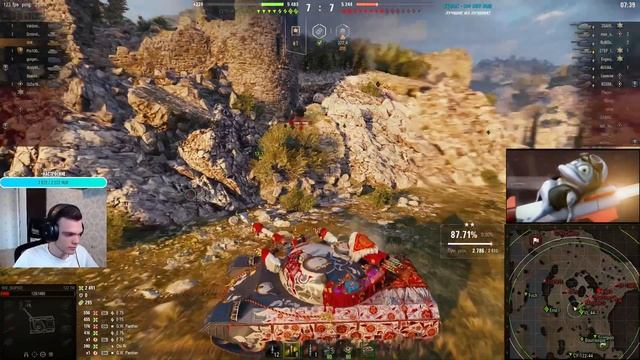 ДОБИВАЮ СЛОЖНЫЕ ТРИ ОТМЕТКИ НА 122 ТМ! 82% Стрим World of Tanks смотреть онлайн