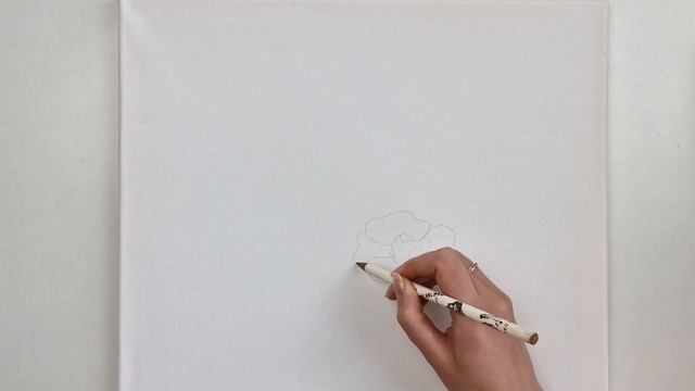 DIY TEXTURED PAINTING - Making TRENDY 3D wall art on canvas | Plaster of Paris смотреть онлайн