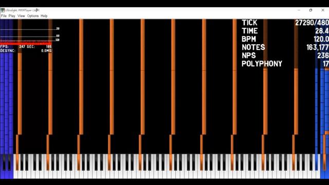 [Black MIDI] Haha Song Remastered 1.07 Million Notes - Simalatus Estria Songs смотреть онлайн