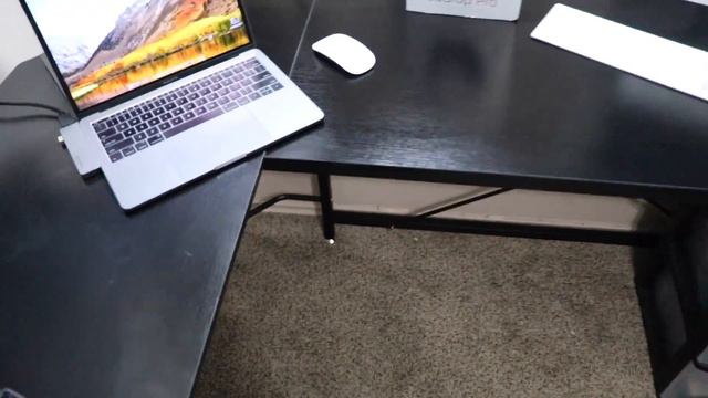 Ulikit L Shaped Office Desk or Home Corner Desk! 50% OFF смотреть онлайн