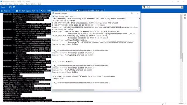 HCL Notes - Get Mail Header and Original Email смотреть онлайн