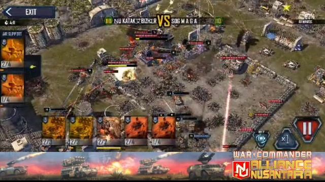 Battle No BUFFS | War Commander: Rogue Assault | Game Android HD 2023 Game Strategi Realistis смотреть онлайн