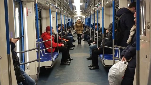 Новые поезда в московском метро смотреть онлайн