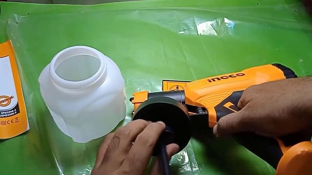 paint spray gun | ingco tools paint machine paint sprayer Review Unboxing of Ingco Spray Gun DIY смотреть онлайн