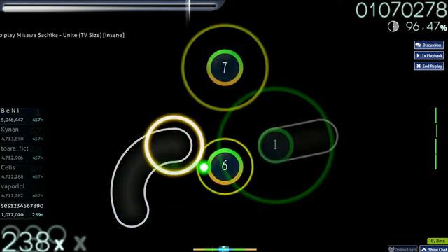 Misawa Sachika - Unite (TV Sice) [Insane] смотреть онлайн